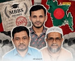 ২২ হাজার রুপি তে বাংলাদেশের ভূয়া এমবিবিএস সার্টিফিকেট  তৈরি হচ্ছে কলকাতায়